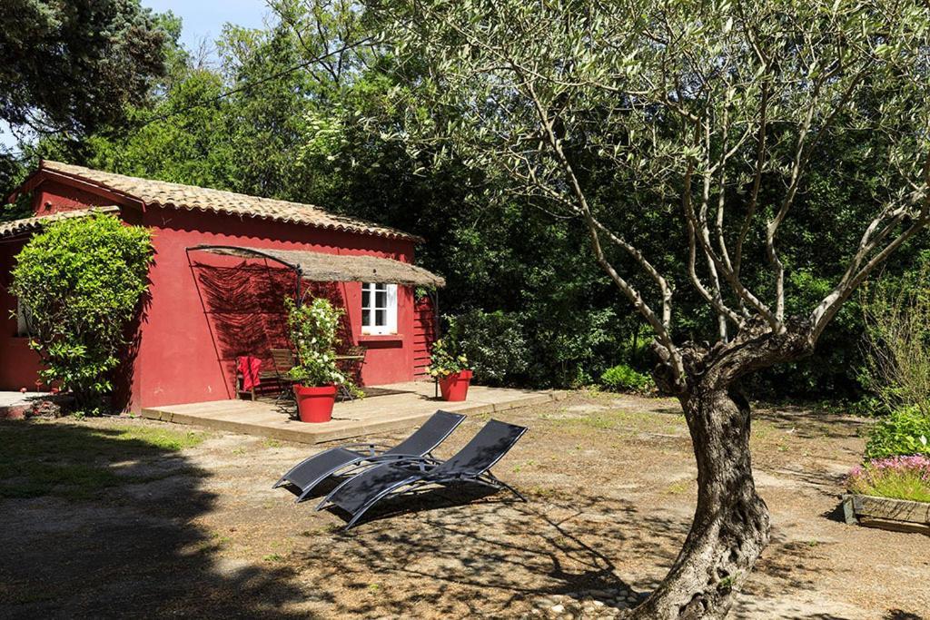 Les Gites Du Domaine De Rhodes Avignon Exterior photo